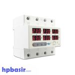 محافظ ولتاژ جریان مرکزی JBH سه فاز 63A (25 آمپر) گارانتی اصلی – رله ای دو نمایشگر - Image 2