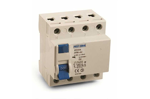 محافظ جان پارس2(1) کلید محافظ جان سه فاز پارس فانال PFR-4P-80A-30mA - Image 1